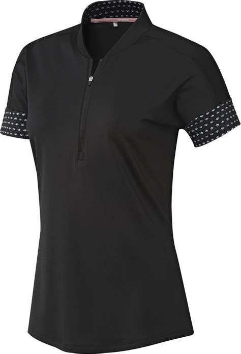 adidas damen-poloshirt schwarz|schwarze Poloshirts für Damen .